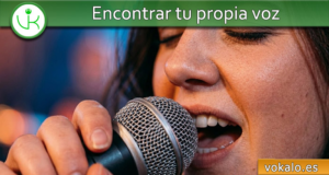 Encontrar tu propia voz