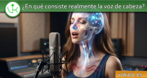 voz de cabeza cantantes