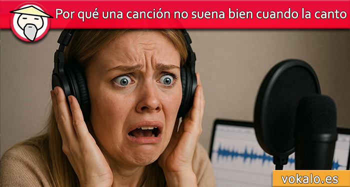 canción no suena bien